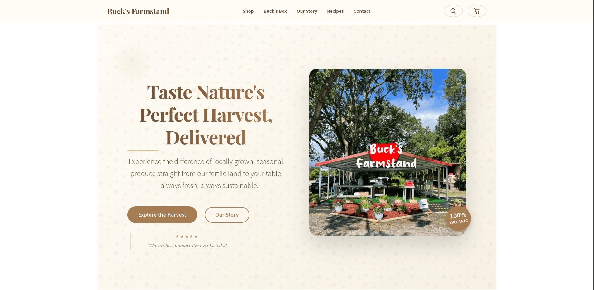 Buck's Farmstand
